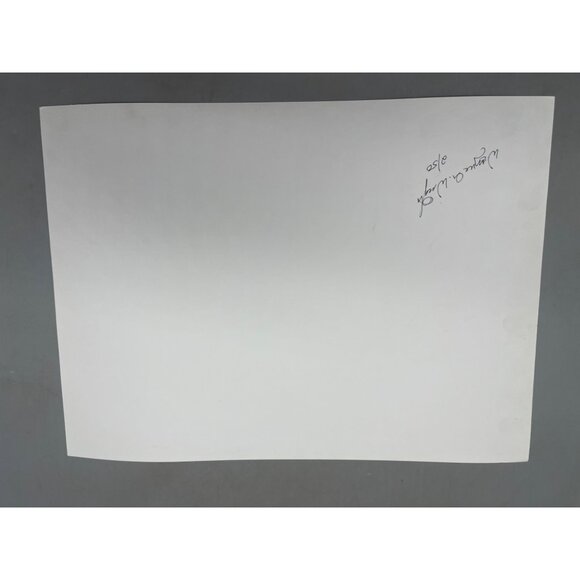 LE GM motorcycle print artwork signed 3/50 barn 16x12" red READ used see photos - Picture 5 of 5